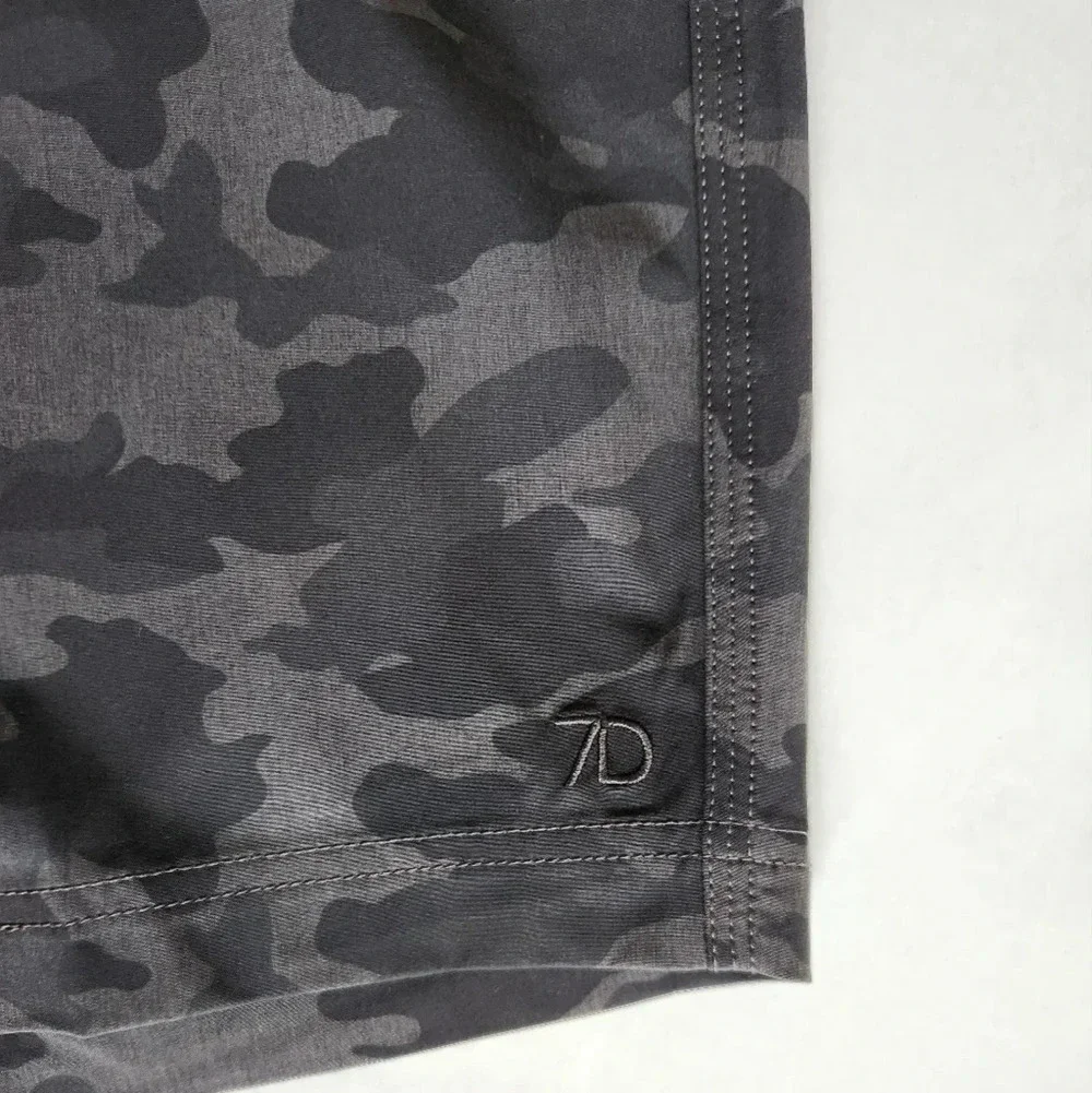 NWT || 7 DIAMONDS || performance shorts Black Camo Athletic Wear